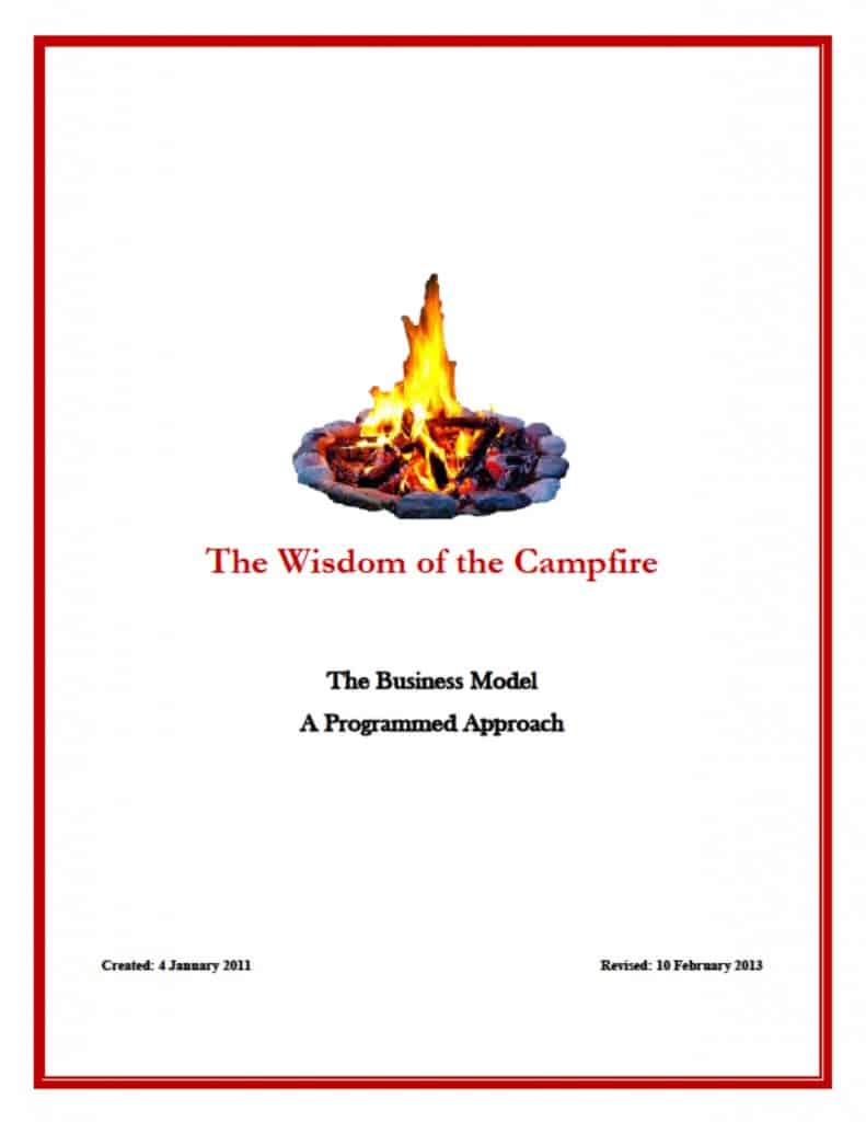Wisdom of the Campfire The Business Model
