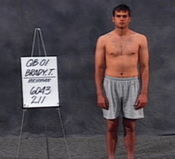 tom brady combine photo tshirt