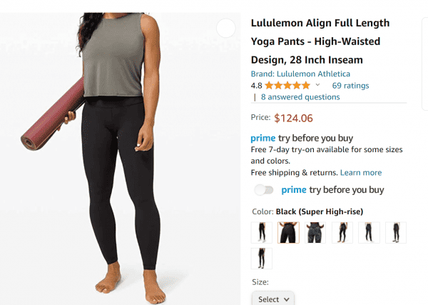 Lululemon Align Full Length Yoga Pants - High  